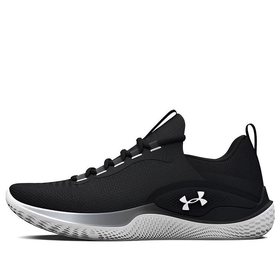 (WMNS) Under Armour Flow Dynamic 'Black White' 3026107-001