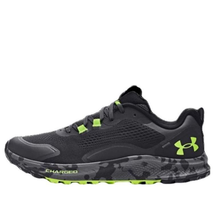 Under Armour Charged Bandit Trail 2 'Jet Grey Lime' 3024186-102
