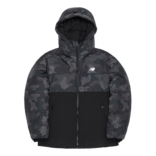 New Balance Camouflage Jacket Asia Sizing 'Black Grey' NPA4S013MIX