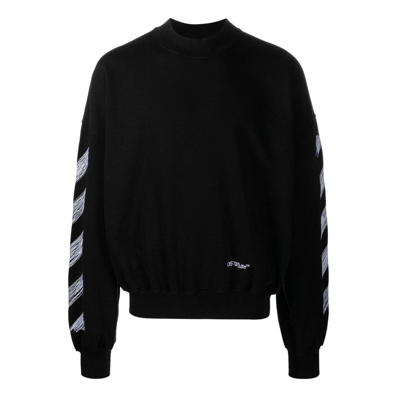 Off-White Scribble Diag Print Sweatshirt OMBA067S23FLE0041001