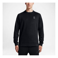 Nike Court Fleece Crew 'Black White' 744010-010