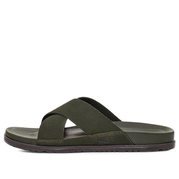 UGG Crossover Strap Slides 'Forest Green' 1124902-FRSN