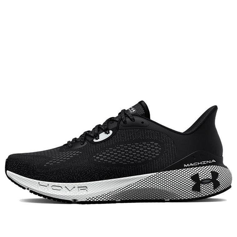 (WMNS) Under Armour HOVR Machina 3 'Black White' 3024907-001