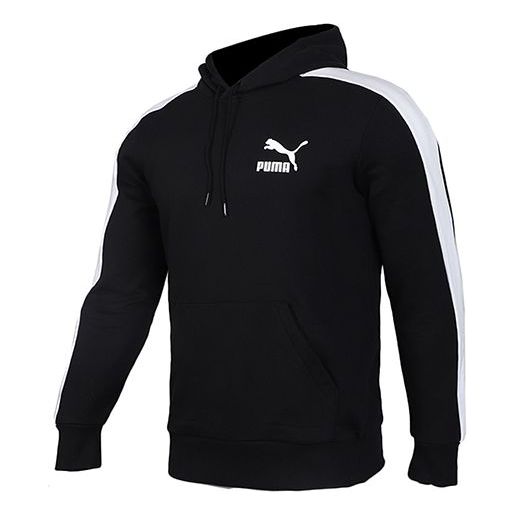 PUMA T7 KnittingSports Hooded Fleece Black 595918-01
