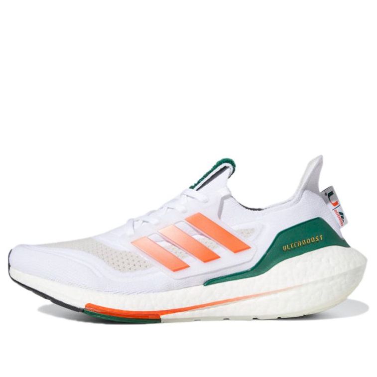 adidas UltraBoost 21 'NCAA Pack - Miami' GX7966