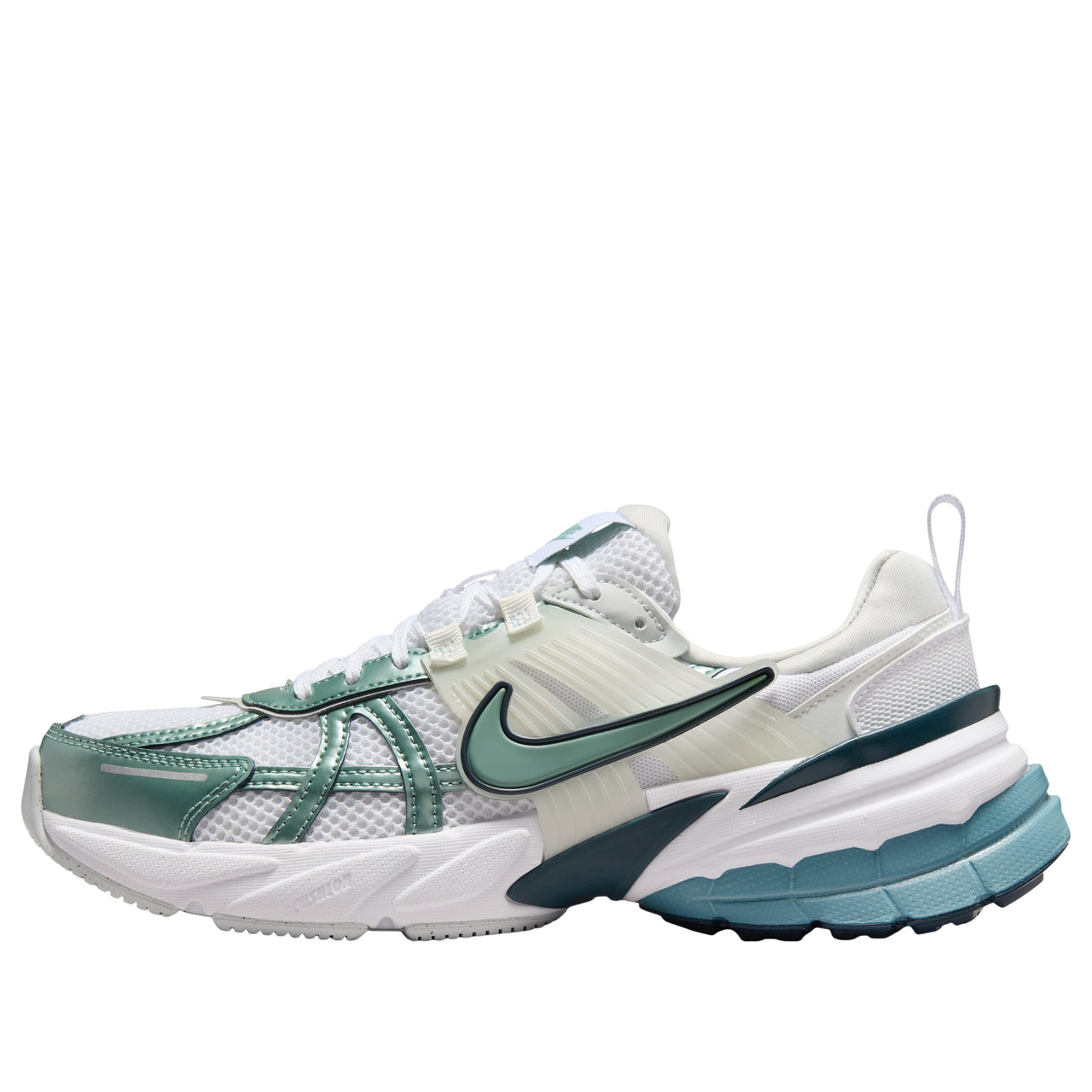 (WMNS) Nike V2K Run 'White Smokey Blue Armory Navy Cannon' FD0736-111