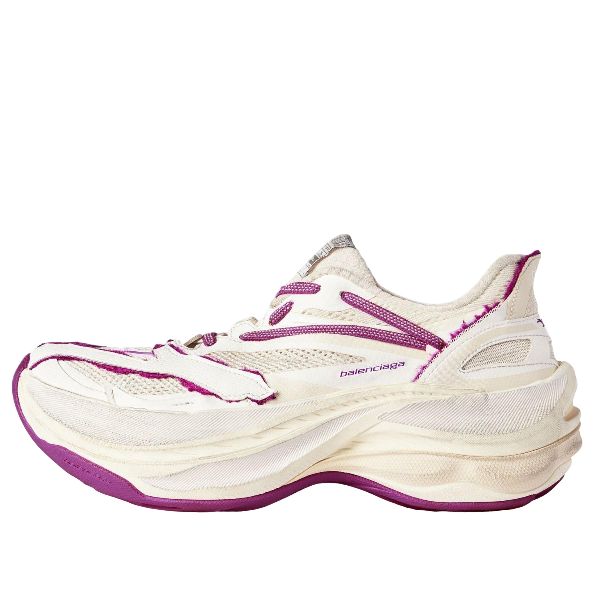 (WMNS) Balenciaga Jet Sneaker in Eggshell 'Strawberry Pink' 872640WMRTN9150