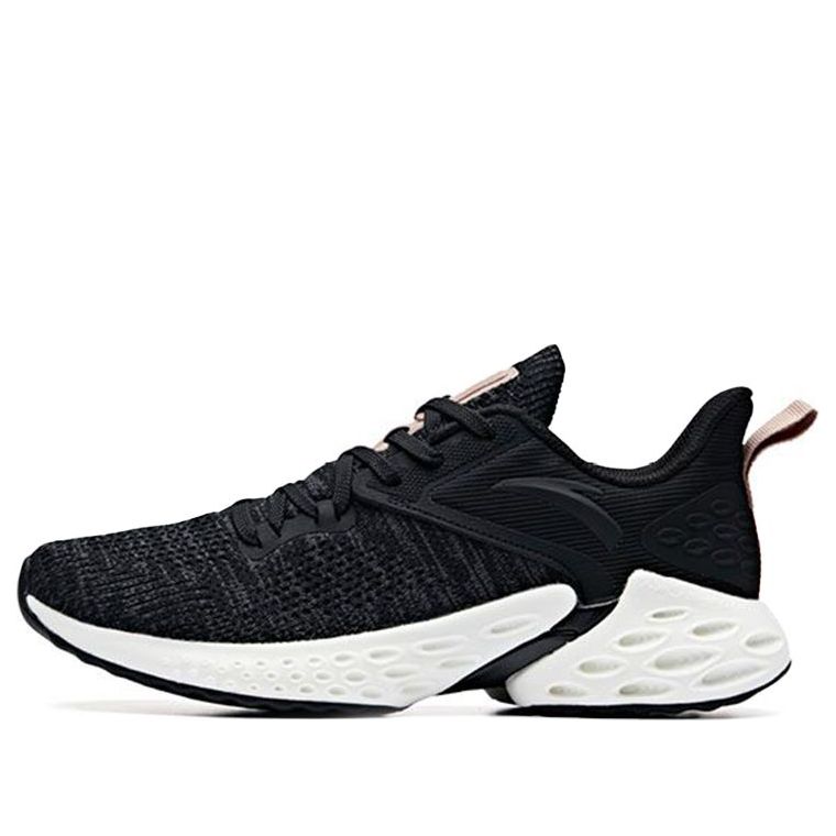 (WMNS) ANTA Running Series Sneakers 'Black Wormhole Technology' 12935588-1