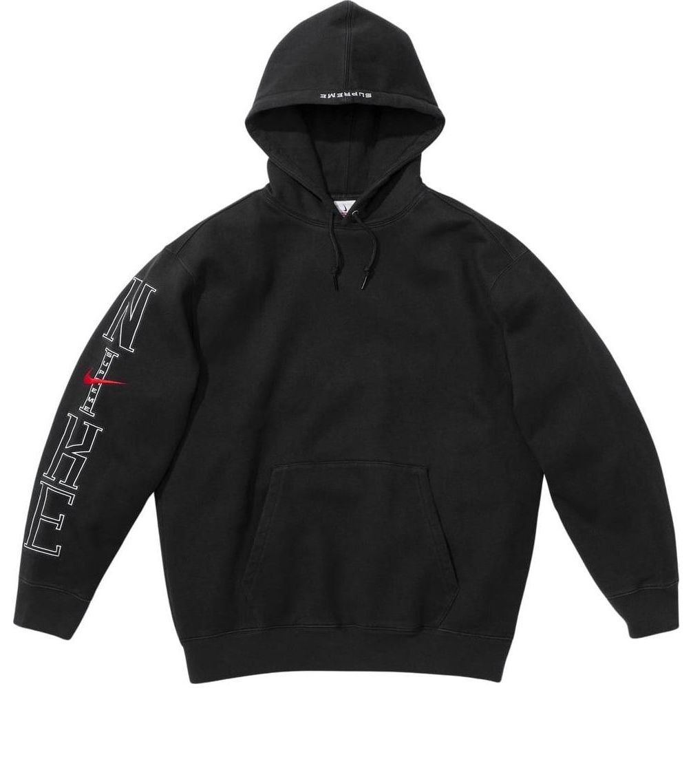 Supreme x Nike Hooded Sweatshirt 'Black' SUP-SS24-164