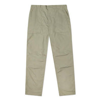 Men's Converse Solid Color Woven Straight-Leg Casual Pants/Trousers light grey Green 10021100-A04