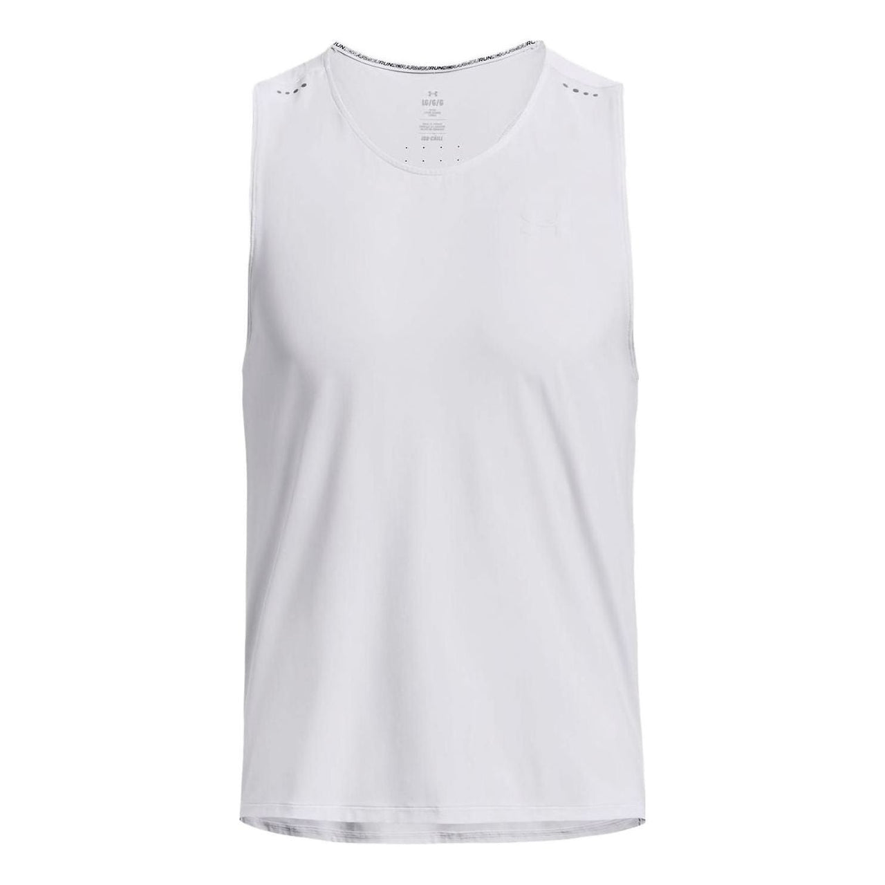 Under Armour Iso-Chill Laser Running Tank 'White' 1376519-100