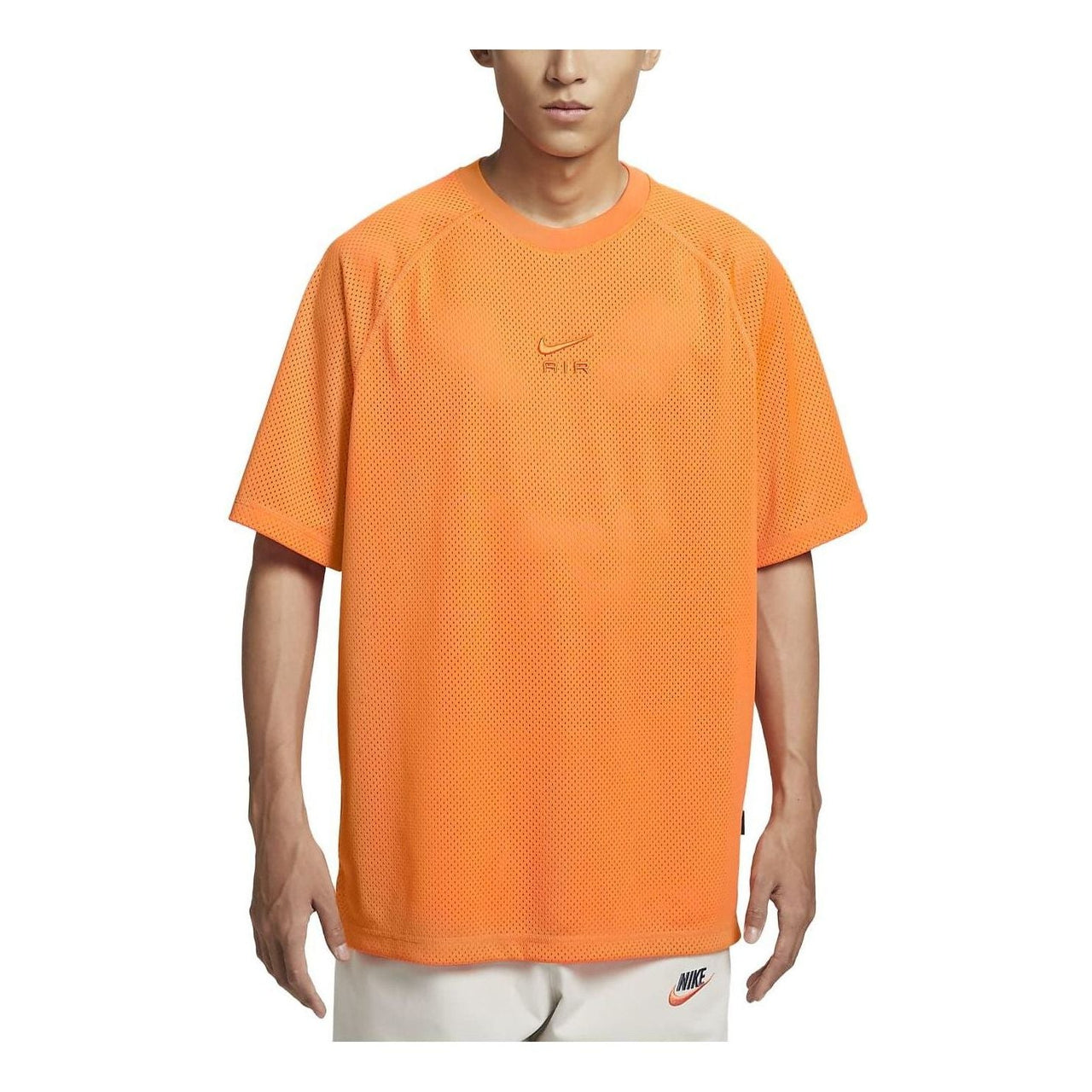 Nike air Oversized Short Sleeve Top 'Orange' DX0157-885