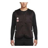 Jordan Dongdan Utility Vest 'Velvet Brown LT Orewood Brn' IQ7291-220