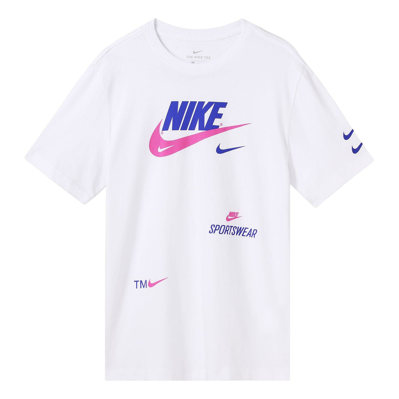 Nike Alphabet Sports Short Sleeve White CU0079-100