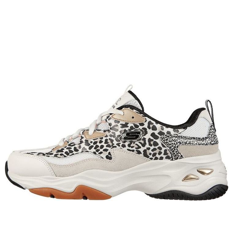 (WMNS) Skechers D'lites 4.0 Natural Habitat Kadn Beyaz Sneakers 'Beige Brown White' 149494-WBGD