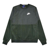 Nike Sportswear Patchwork Sweatshirt 'Green' AQ7260-332