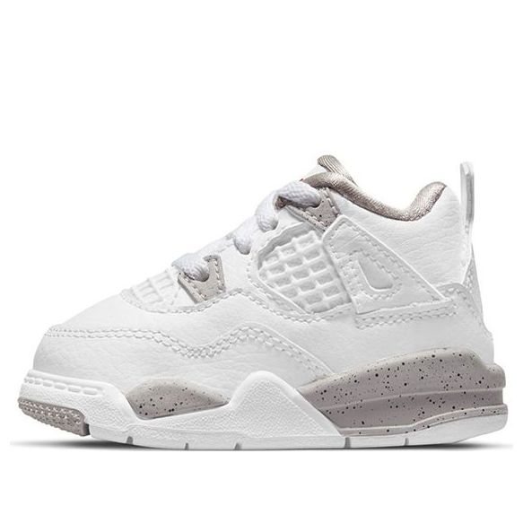 (TD) Air Jordan 4 Retro 'White Oreo' BQ7670-100