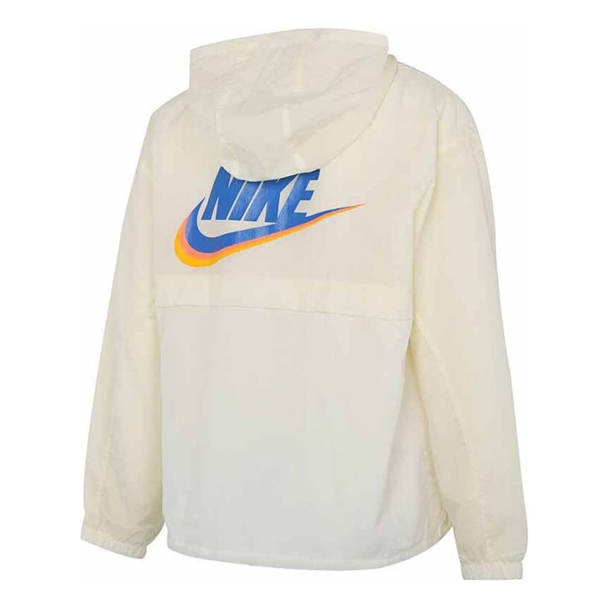 (WMNS) Nike Nsw Icon Clash Jacket SS22 Athleisure Casual Sports Hooded Jacket Autumn Light Yellow DJ5375-111