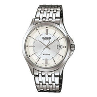 Casio Lineage Analog Watch 'Silver Steel' LIN-204D-7AV