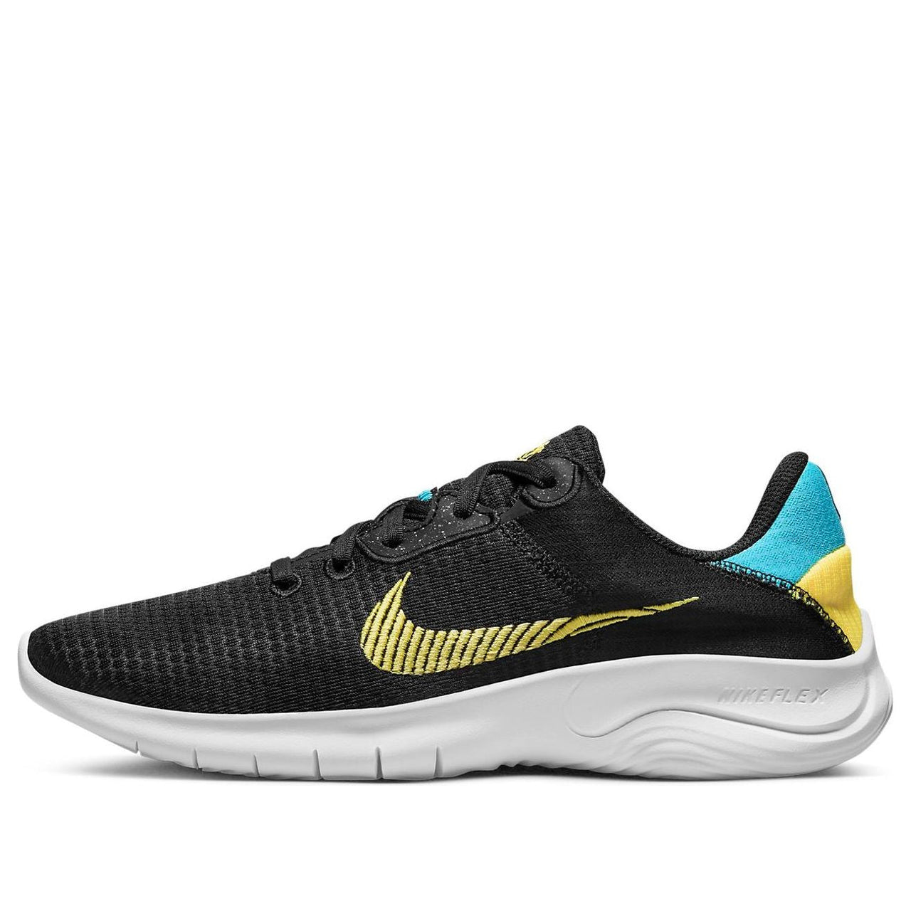 (WMNS) Nike Flex Experience Run 11 Road Running Shoes 'Black Citron Pulse' DD9283-009