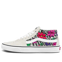 Vans SK8-Mid Flower Plaid White/Grey VN0A3WM340G