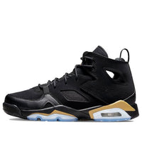(GS) Air Jordan Flight Club 91 'Black Metallic Gold' DM1685-007