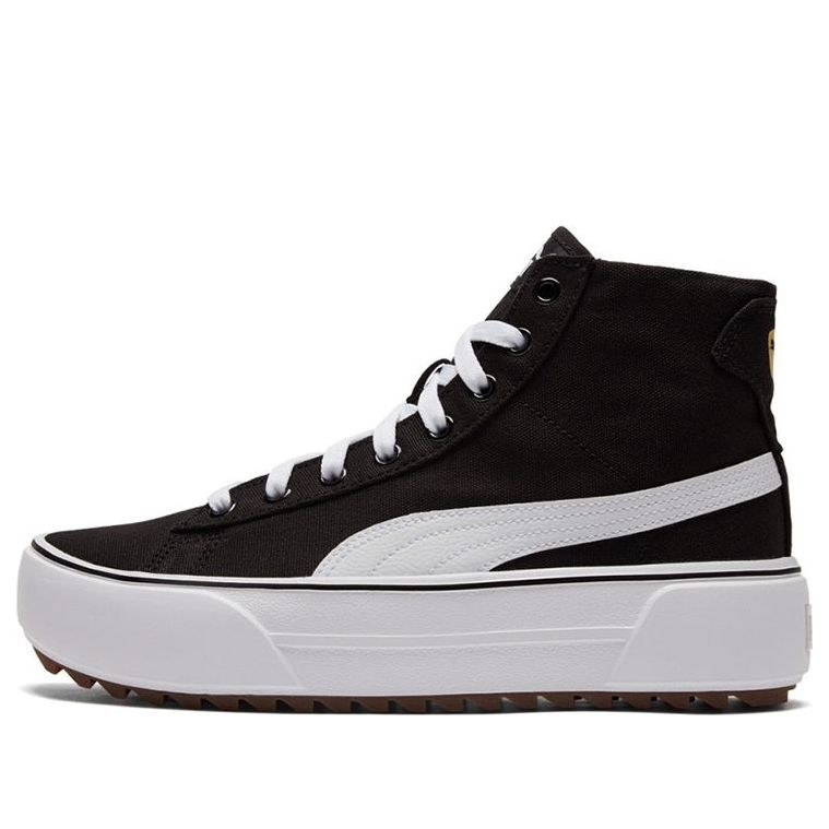 (WMNS) PUMA Sneakers Kaia Mid CV Black/White 384409-02