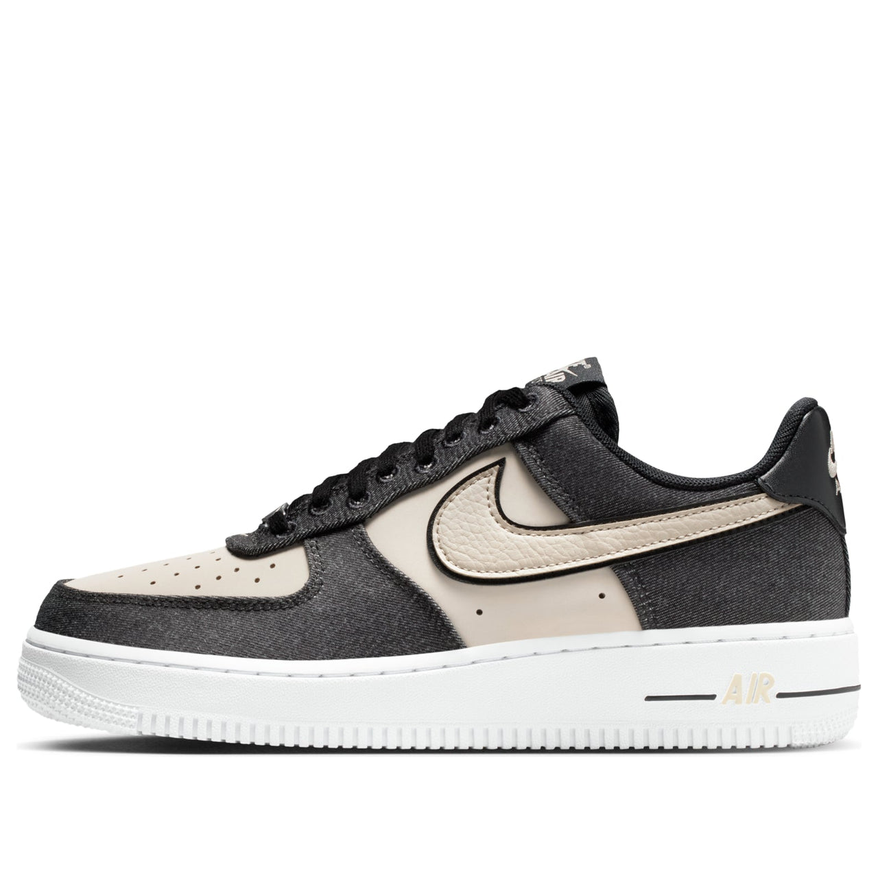 (WMNS) Nike Air Force 1 '07 SE 'Denim Black Net' IB6642-001