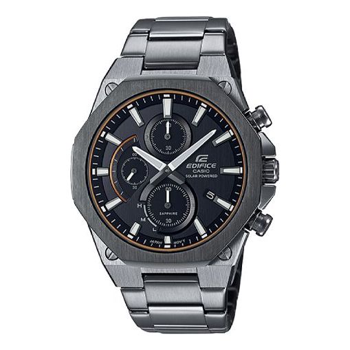 CASIO Male EDIFICE Japan / South Korea Fashion Solar Powered Silver Analog EFS-S570YDC-1AJF