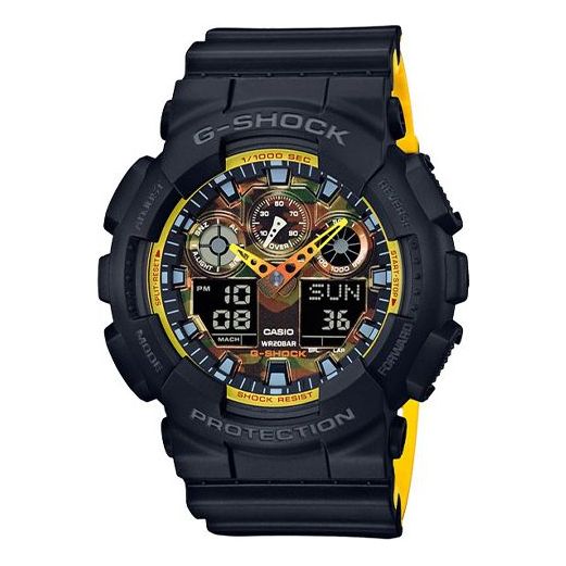 CASIO G-Shock Analog-Digital 'Black' GA-100BY-1A