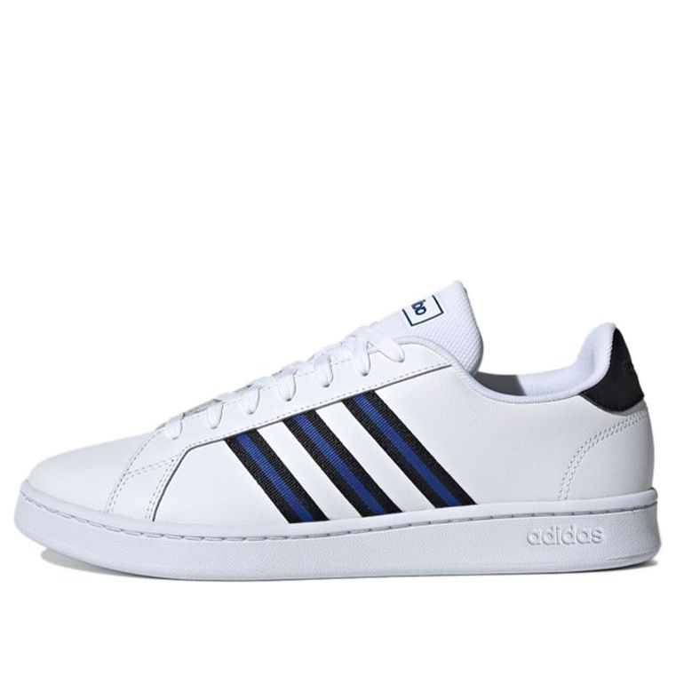adidas neo Grand Court 'White Black Blue' FV8131