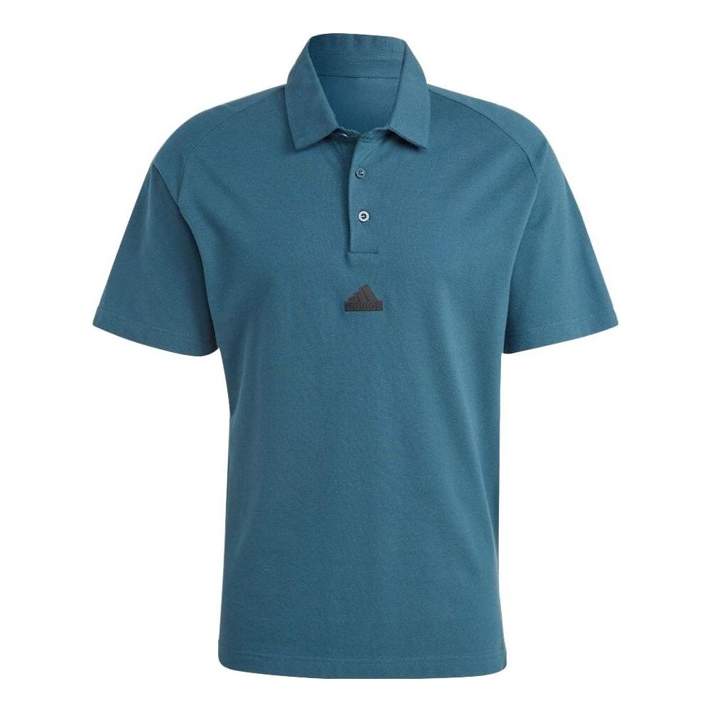 adidas Z.N.E. Premium Polo Shirt 'Teal' IJ6134