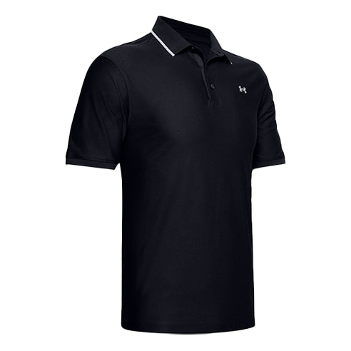 Under Armour Playoff Pique Polo Shirt 'Black' 1345459-002