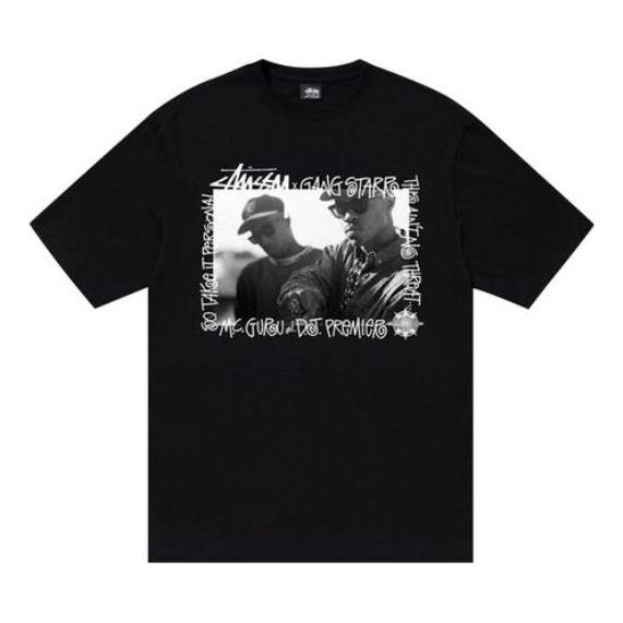 تي شيرت "Stussy Gang Starr Take It Personal" باللون الأسود، 3903845-BLAC