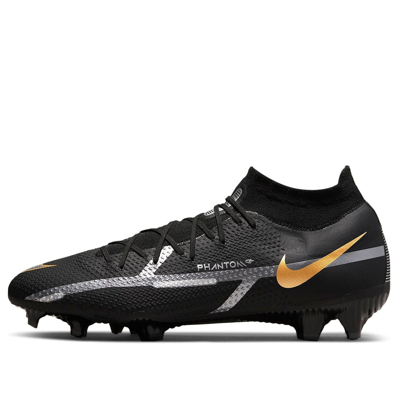 Nike Phantom GT 2 Pro DF FG 'Black Metallic Gold' DC0759-007