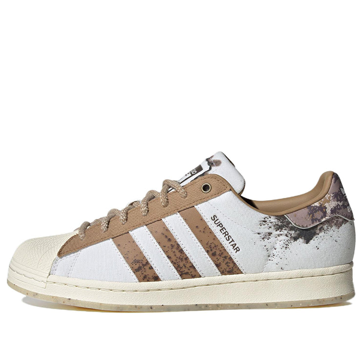 adidas Originals Superstar Shoes 'White Brown' IG5976