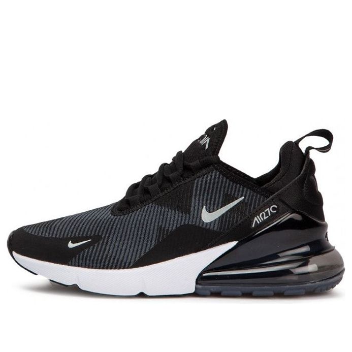 (GS) Nike Air Max 270 Knit Jacquard 'Black' AR0301-008