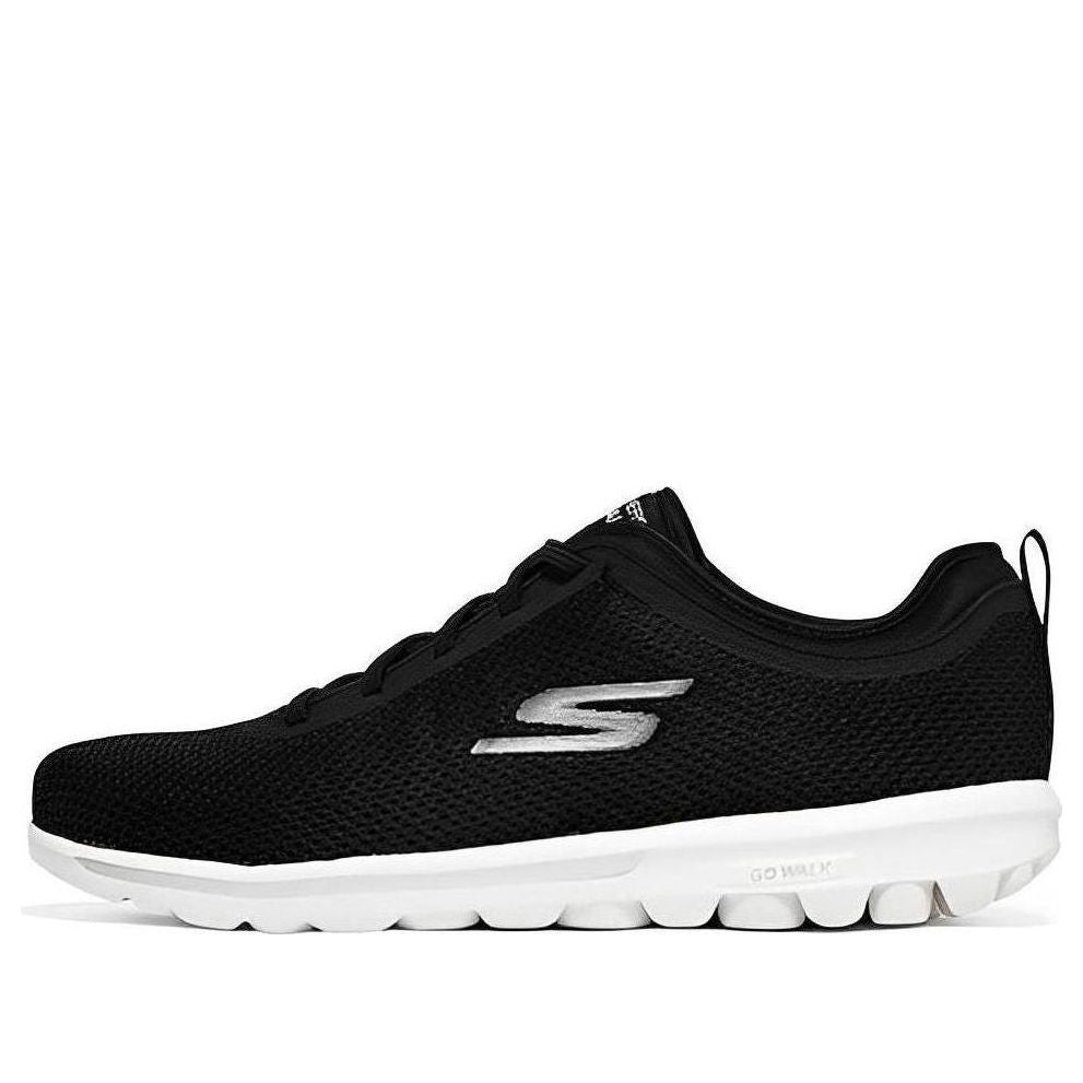 Skechers Go Walk Classic Lace Up 'Black White' 216457-BKW