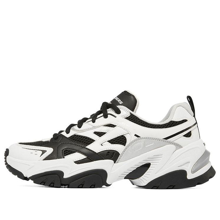 (WMNS) Skechers Stamina V2 'Black White' 149514-WBK