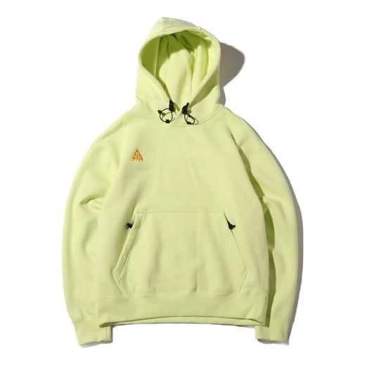 Men's Nike ACG Fleece Pullover Light Green BQ7199-335