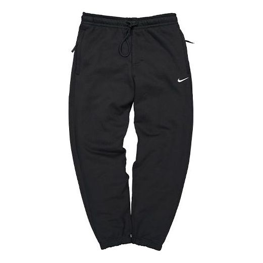 Men's Nike Embroidered Logo Fleece Casual Sports Pants/Trousers/Joggers AV8279-010
