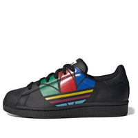 (GS) adidas originals Superstar Pure J 'Black' FW4006