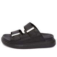 (WMNS) Alexander McQueen Hybrid Slide 'Black' 650784WHXZE1081
