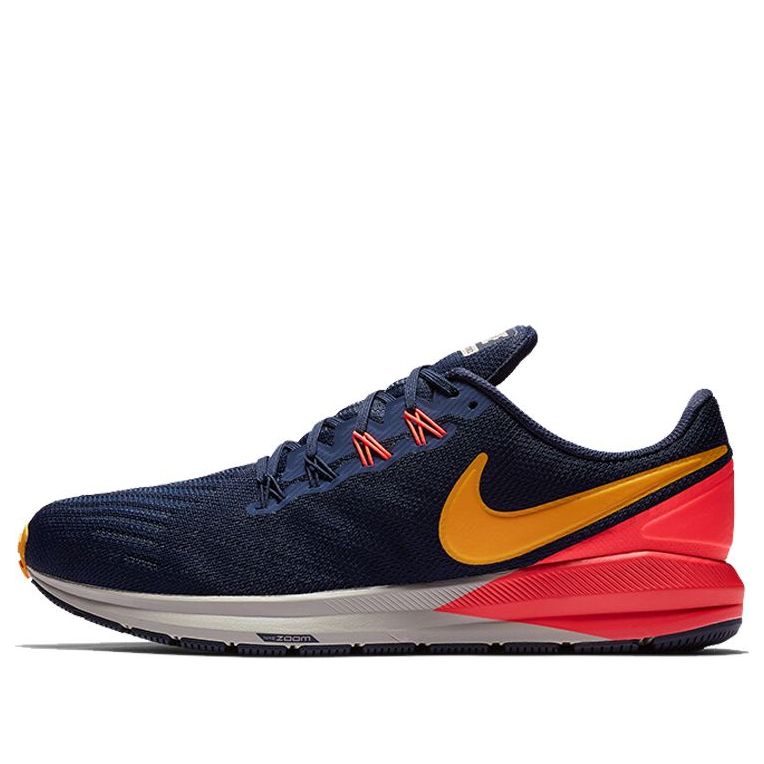 Nike Air Zoom Structure 22 'Blackened Blue Orange Peel' AA1636-400