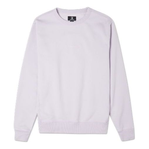 Converse Jack Purcell Pullover Crewneck Sweatshirt 'Lilac' 10021636-A04