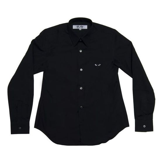 (WMNS) COMME des GARCONS PLAY Shirt Black Emblem 'Black' AZ-B003-051-1