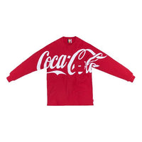 KITH x Coca-Cola L/S Quin Tee Crossover Loose Long Sleeves Unisex Red KH3541-110