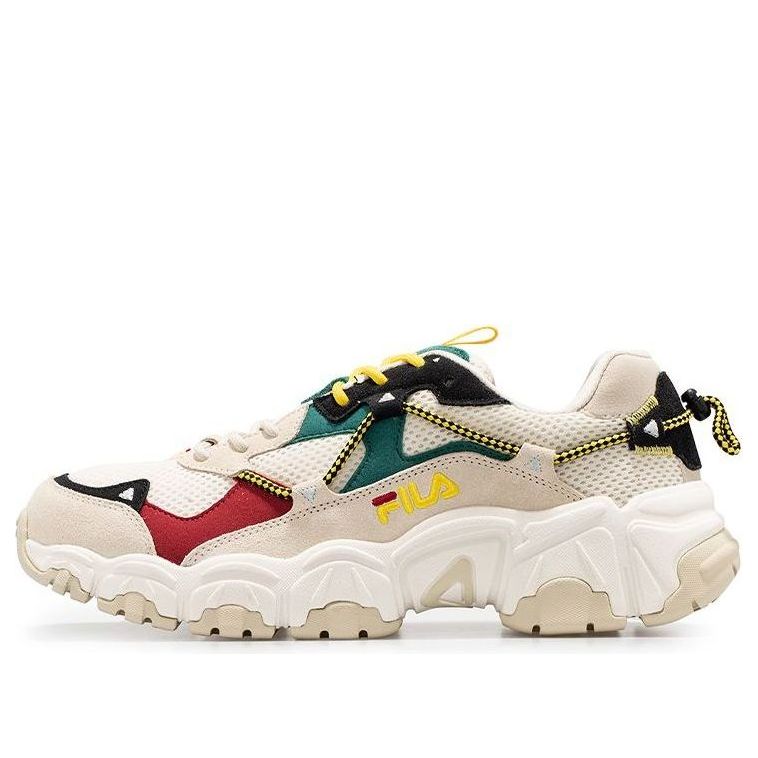 (WMNS) FILA FUSION Fluid Sneakers 'Beige' T12W031117FAN