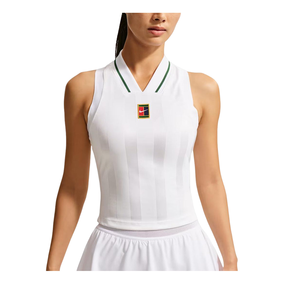 (WMNS) Nike Court Slam Dri-Fit Tank 'White' IV5714-100