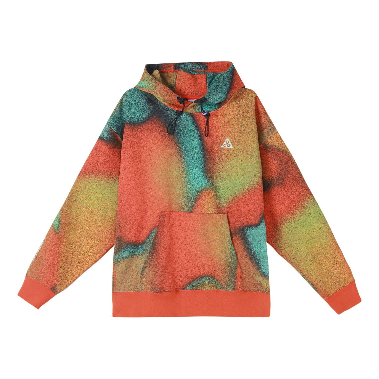Nike ACG Therma-FIT Hoodie Asia Sizing 'Orange Green' DQ5790-891